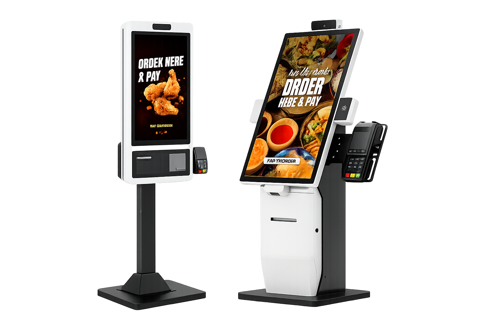 Self-ordering kiosk hardware for NZ and Australian restaurants and QSRs